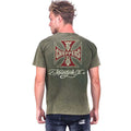 West Coast Choppers Moottoripyörä Co. Vintage t-paita