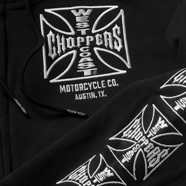 West Coast Choppers Dominator vetoketjullinen huppari