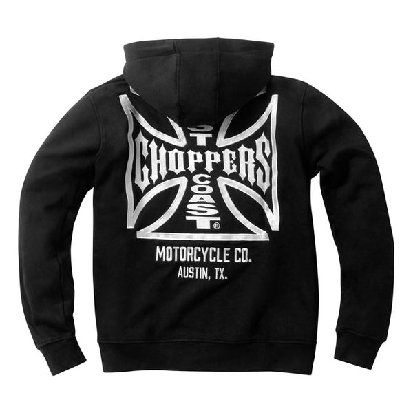 West Coast Choppers Dominator vetoketjullinen huppari