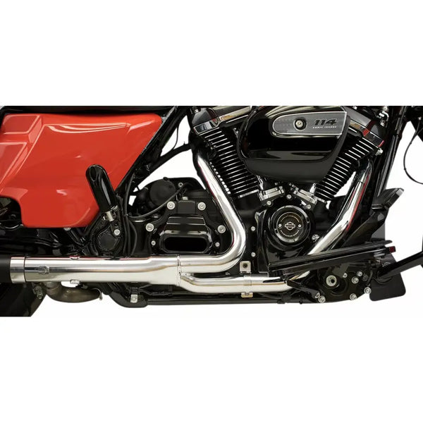 Khrome Werks Hideaway 2-Into-2 Header System Harley:lle