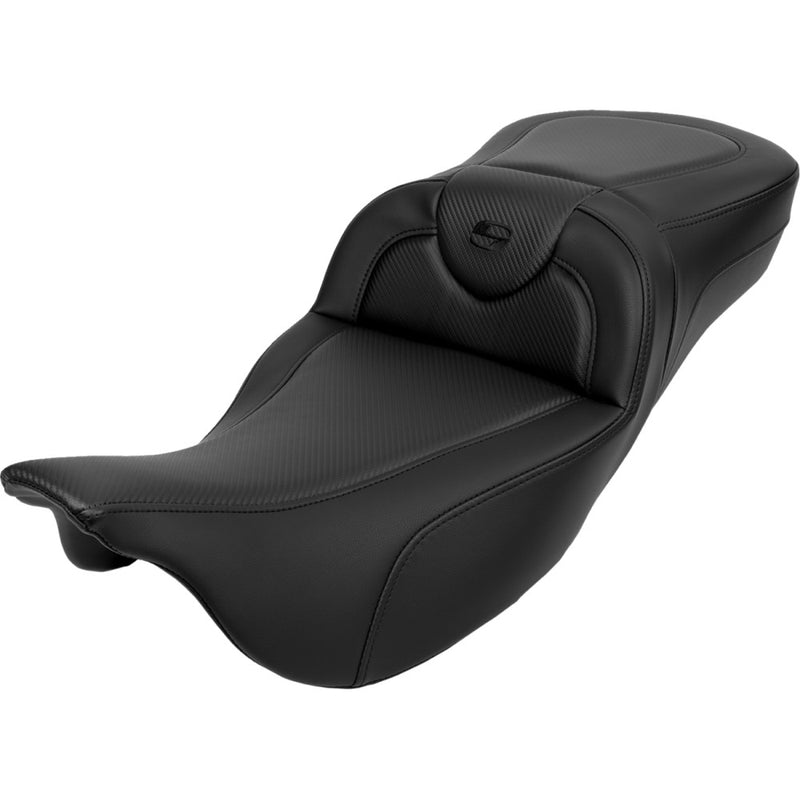 Saddlemen Roadsofa Extended Reach Plain istuin Harleylle