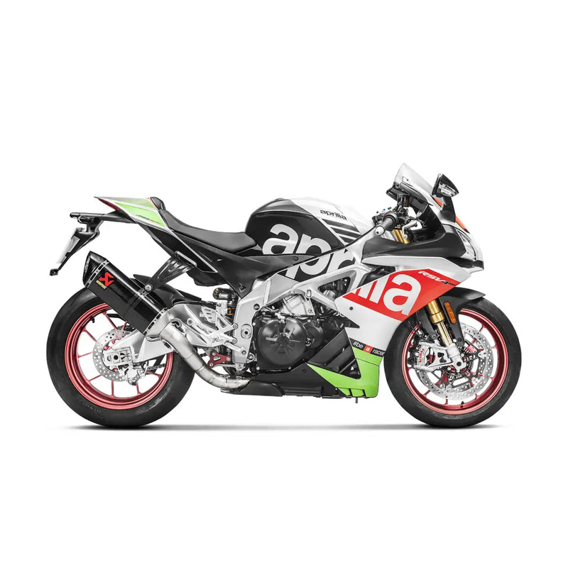 Akrapovic Evolution Line -pakoputkistojärjestelmä Aprilialle