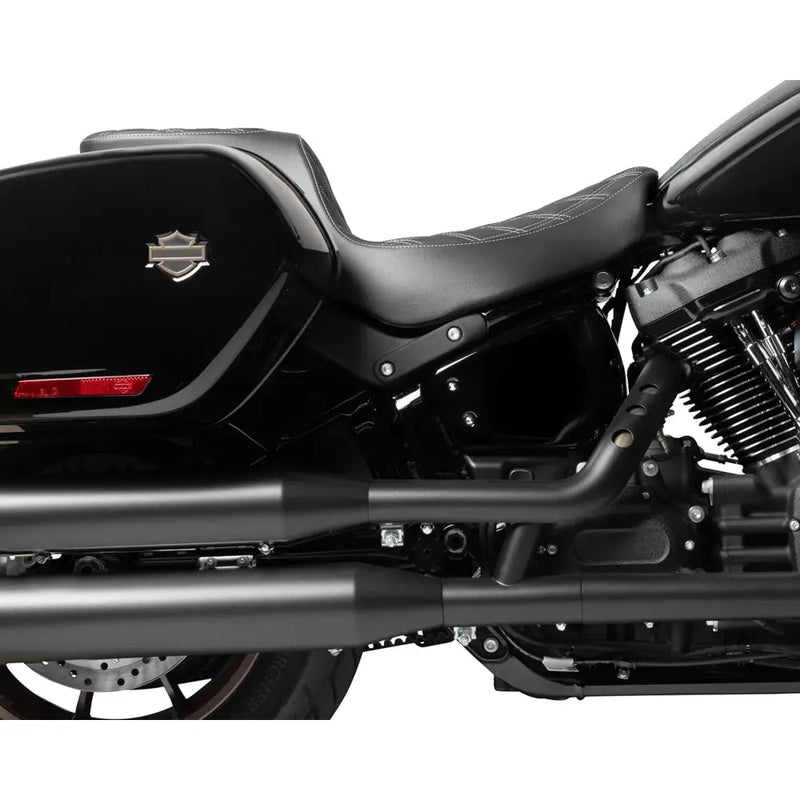 Drag Specialties Performance Predator 2-Up -istuin Harley-moottoripyörään