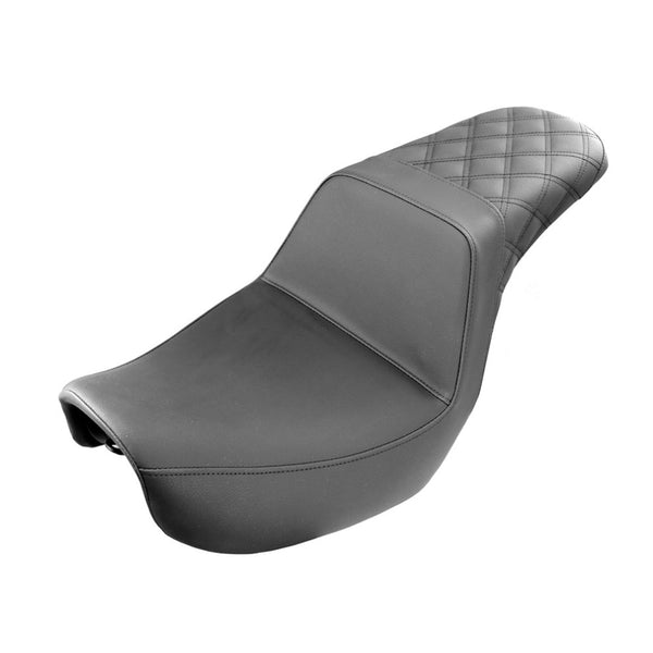 Saddlemen Step-Up Rear Lattice Stitch Harley varten