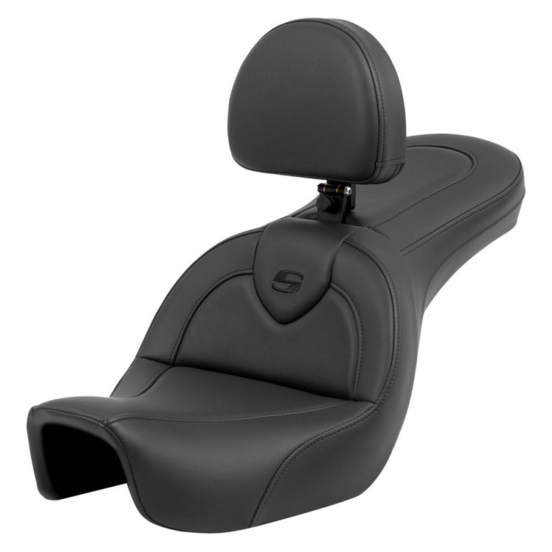 Saddlemen Roadsofa Plain istuin Harley:lle