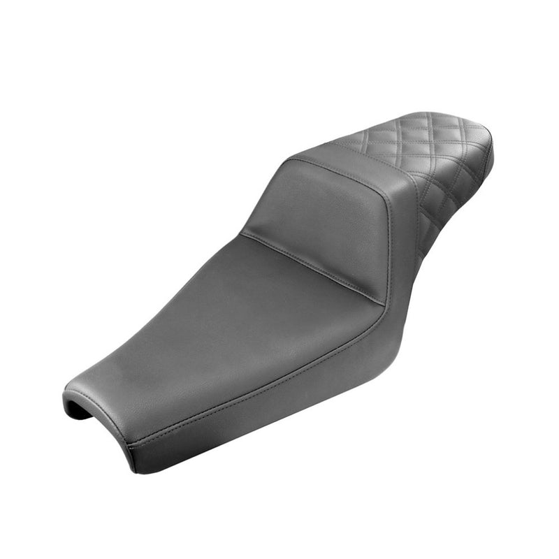Saddlemen Step-Up Rear Lattice Stitch Harley varten