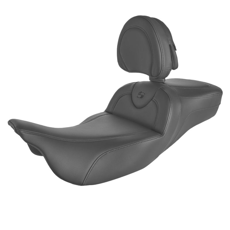 Saddlemen Roadsofa Extended Reach Plain istuin Harleylle