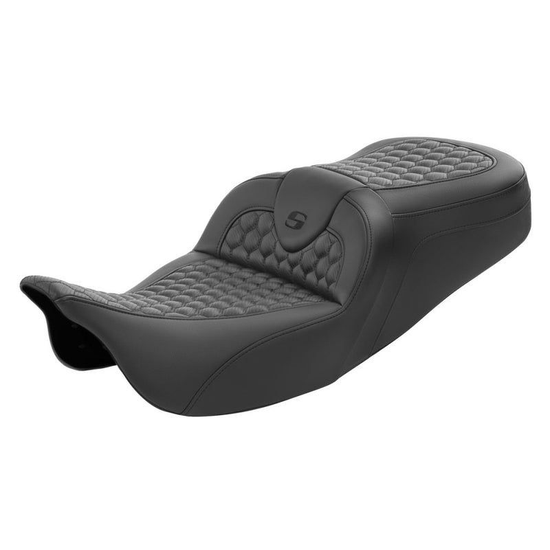 Saddlemen Roadsofa Honeycomb-istuin Harleylle