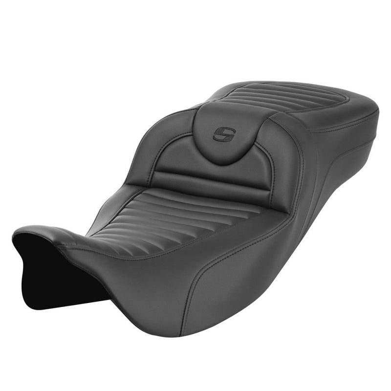 Saddlemen Roadsofa Extended Reach Tuck-n-Roll -istuin Harleylle