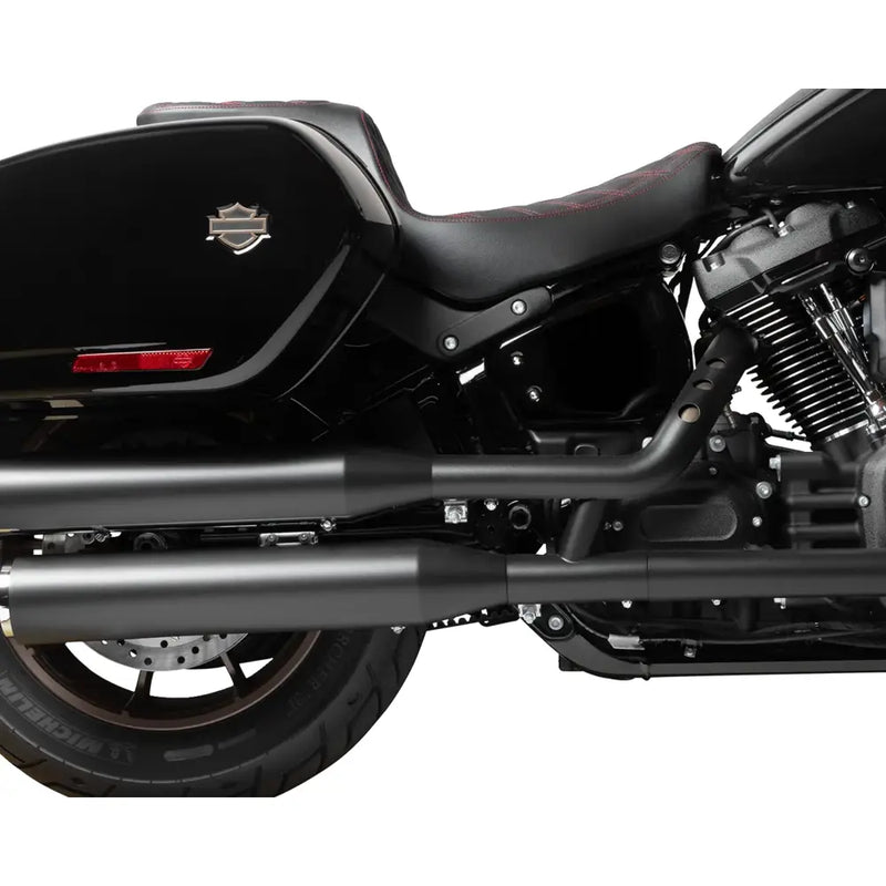 Drag Specialties Performance Predator 2-Up -istuin Harley-moottoripyörään