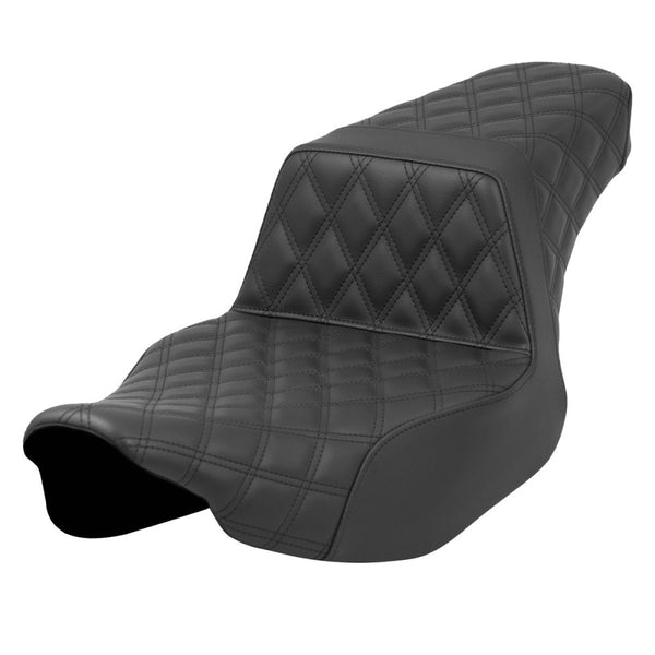 Saddlemen Step-Up Lattice Stitch Harley varten