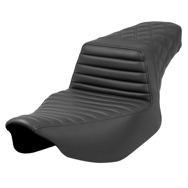 Saddlemen Step-Up Extended Reach Tuck-n-Roll / Lattice Stitch Harleylle