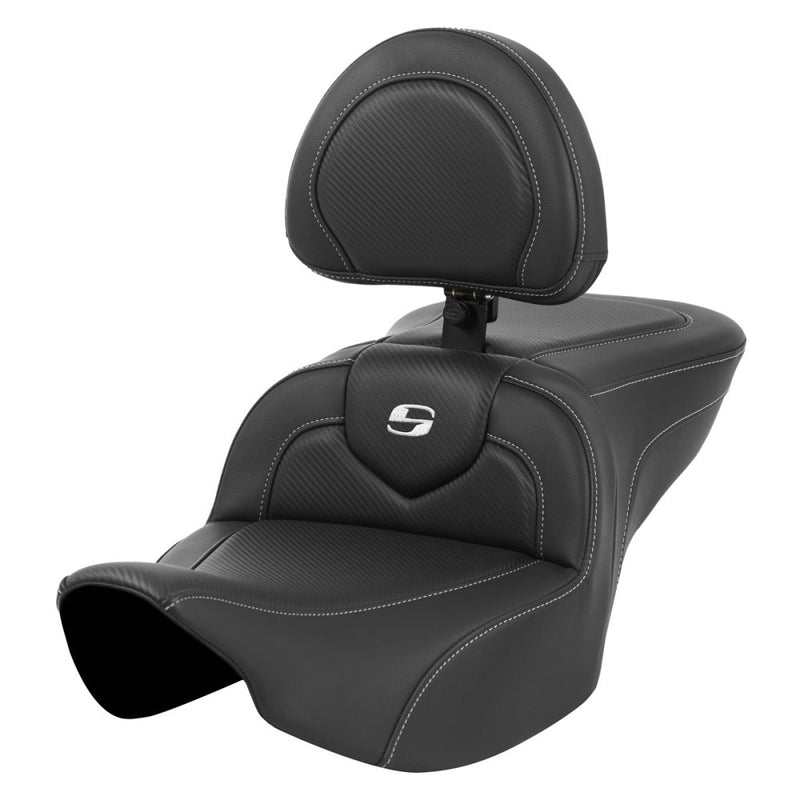 Saddlemen Roadsofa Plain istuin Harley:lle