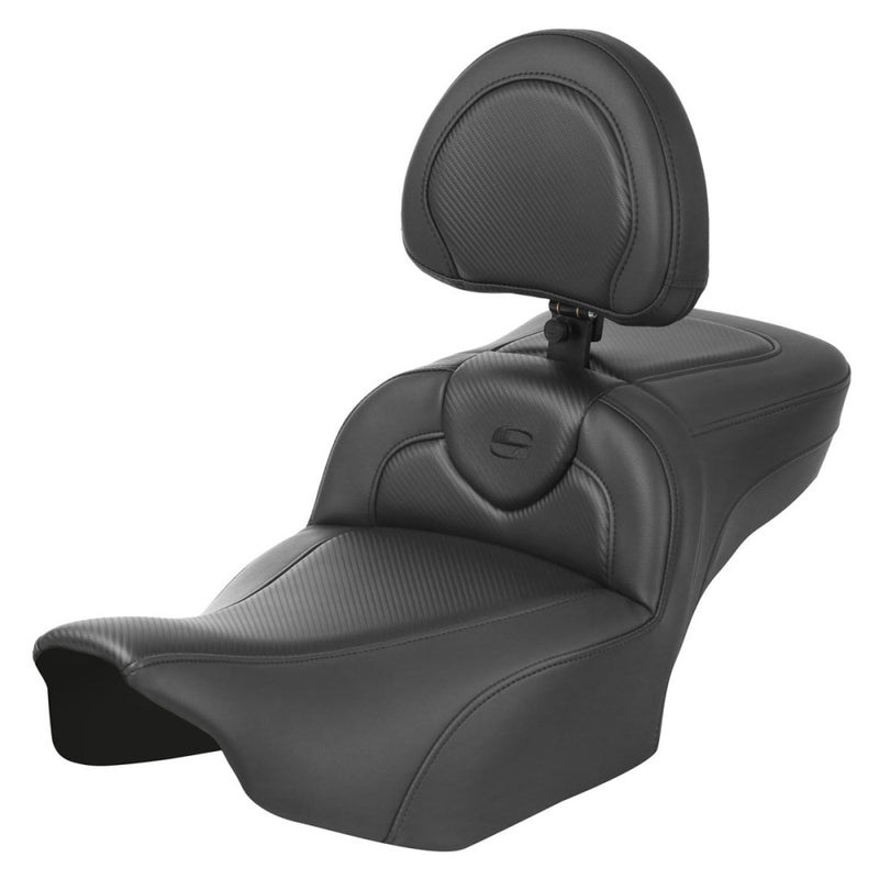 Saddlemen Roadsofa Extended Reach Plain istuin Harleylle