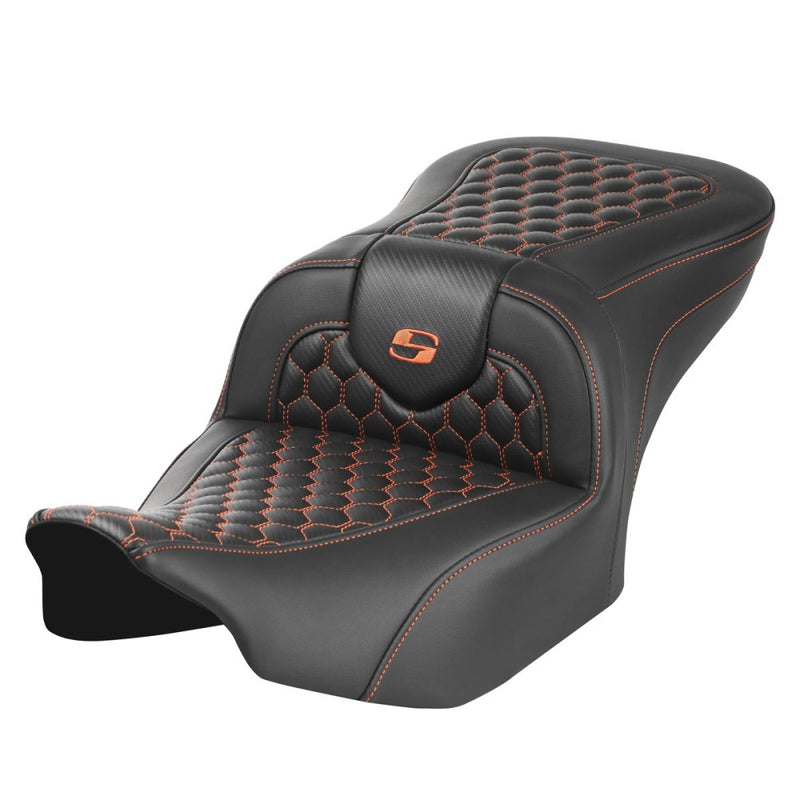 Saddlemen Roadsofa Honeycomb-istuin Harleylle