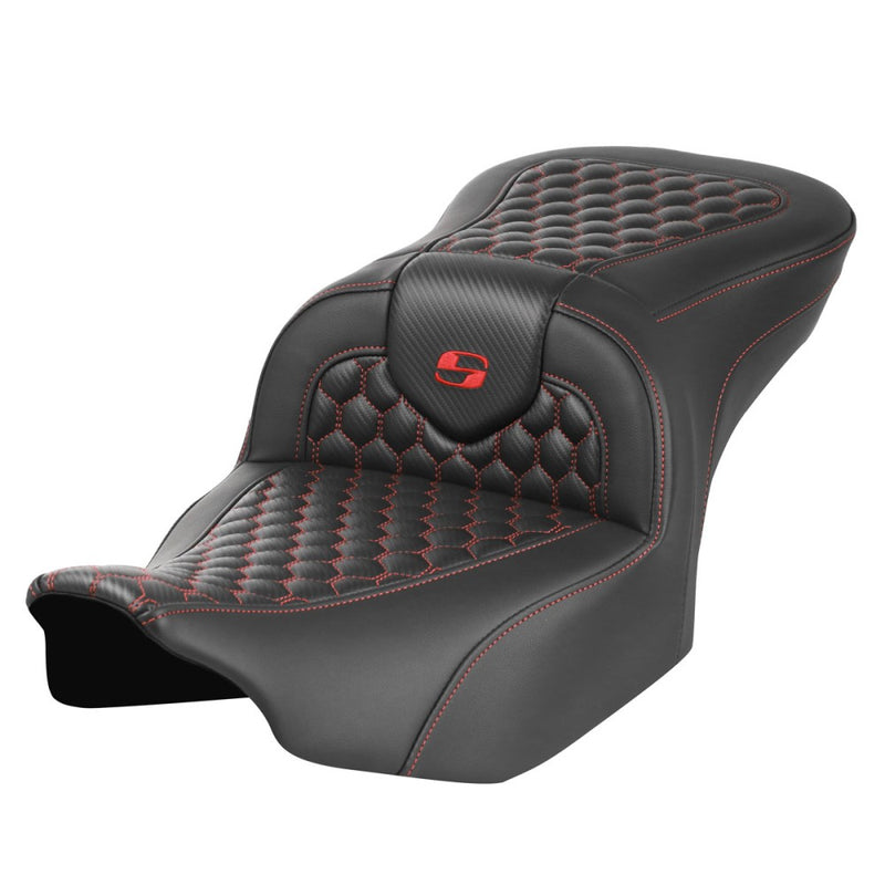Saddlemen Roadsofa Honeycomb-istuin Harleylle