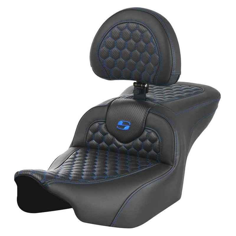 Saddlemen Roadsofa Honeycomb-istuin Harleylle