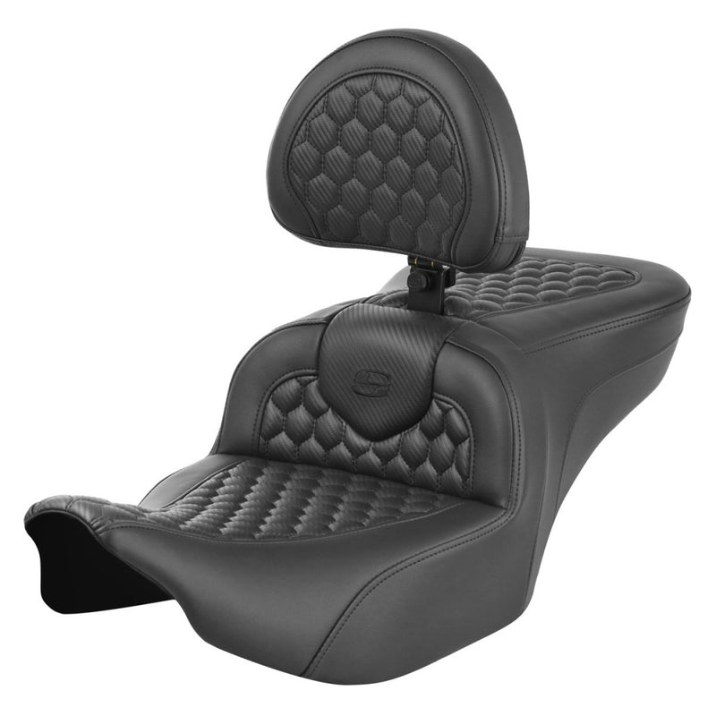 Saddlemen Roadsofa Honeycomb-istuin Harleylle