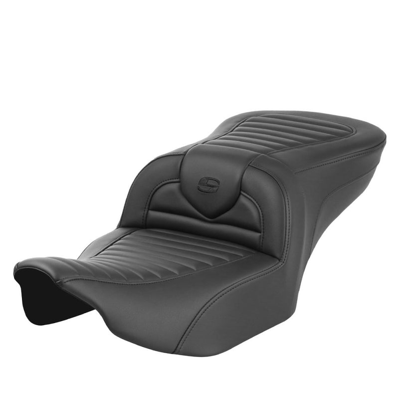 Saddlemen Roadsofa Tuck-n-Roll-istuin Harleylle