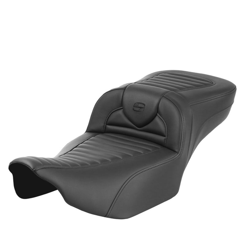 Saddlemen Roadsofa Extended Reach Tuck-n-Roll -istuin Harleylle