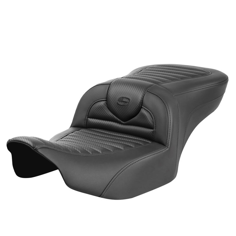 Saddlemen Roadsofa Tuck-n-Roll-istuin Harleylle