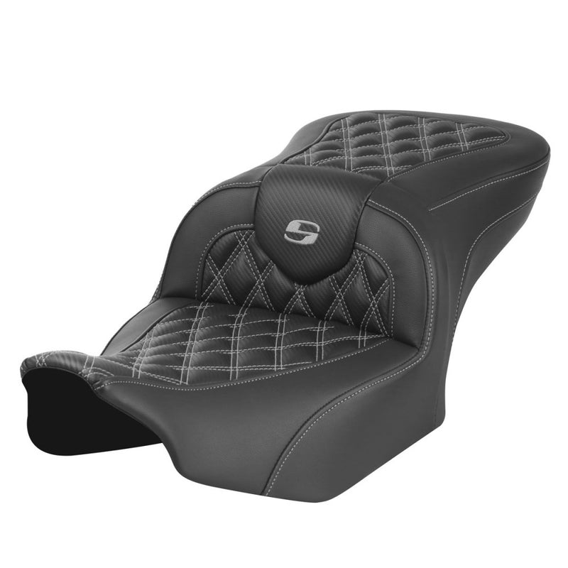 Saddlemen Roadsofa Lattice Stitch -istuin Harleylle