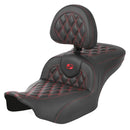 Saddlemen Roadsofa Lattice Stitch -istuin Harleylle