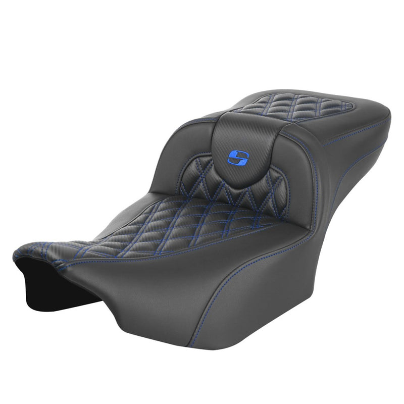 Saddlemen Roadsofa Extended Reach Lattice Stitch -istuin Harleylle