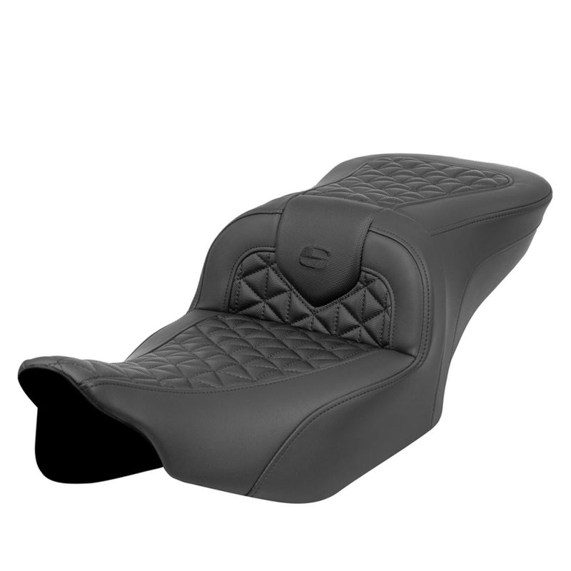 Saddlemen Roadsofa Tri Gripper -istuin Harleylle
