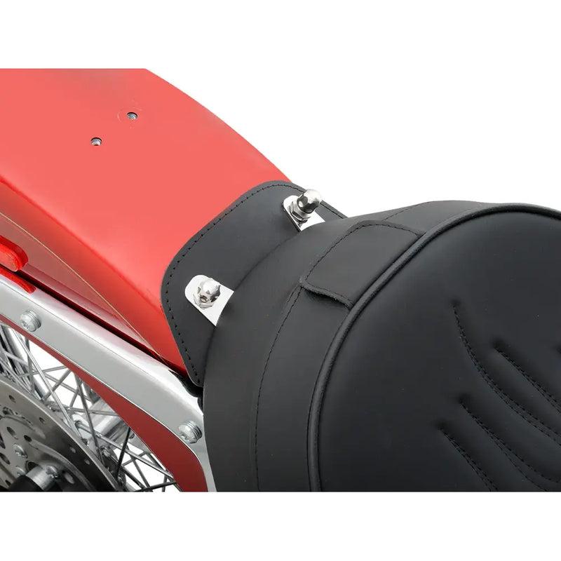 Drag Specialties Selkänojallinen yksipaikkainen istuin Harleylle 