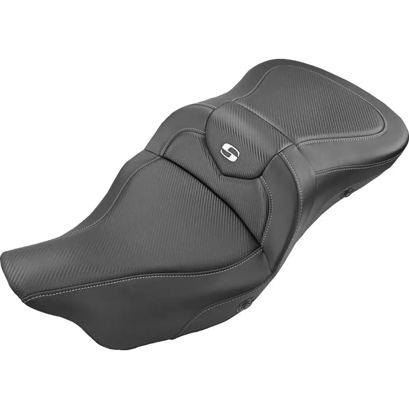 Saddlemen Roadsofa Extended Reach Plain istuin Harleylle