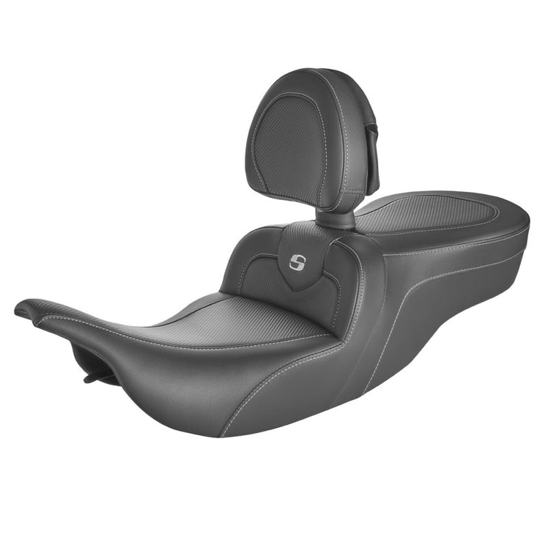 Saddlemen Roadsofa Plain istuin Harley:lle