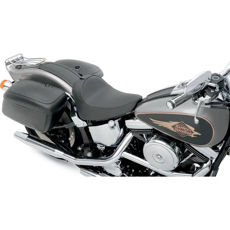 Drag Specialties Selkänojallinen yksipaikkainen istuin Harleylle 