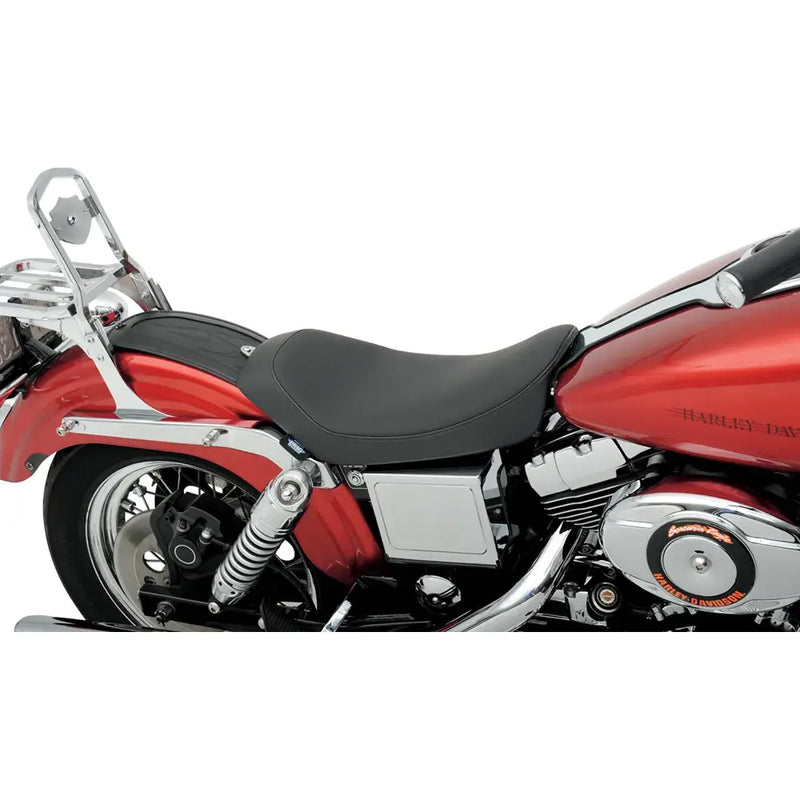 Drag Specialties Matala profiili yksipaikkainen istuin Harley-moottoripyörään