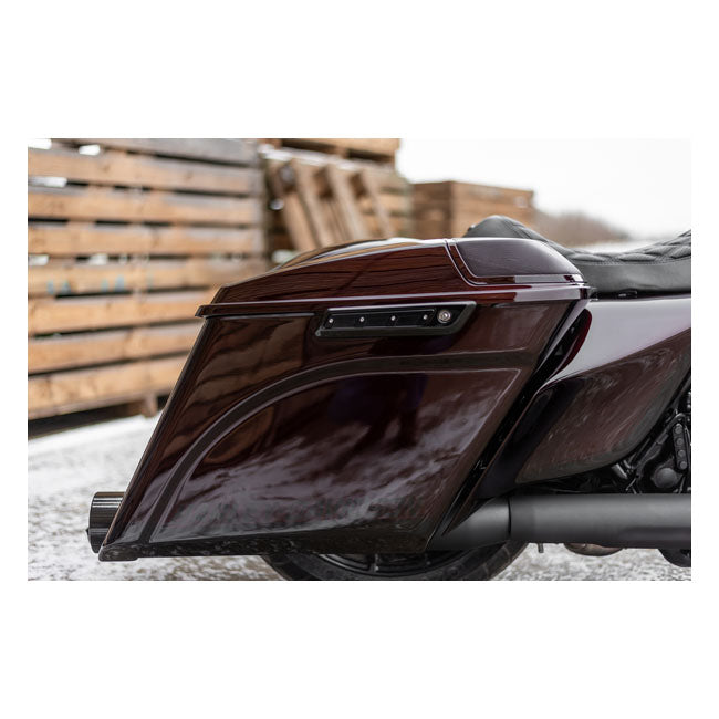 Killer Custom Satulalaukun salpakannet Harley-moottoripyörille