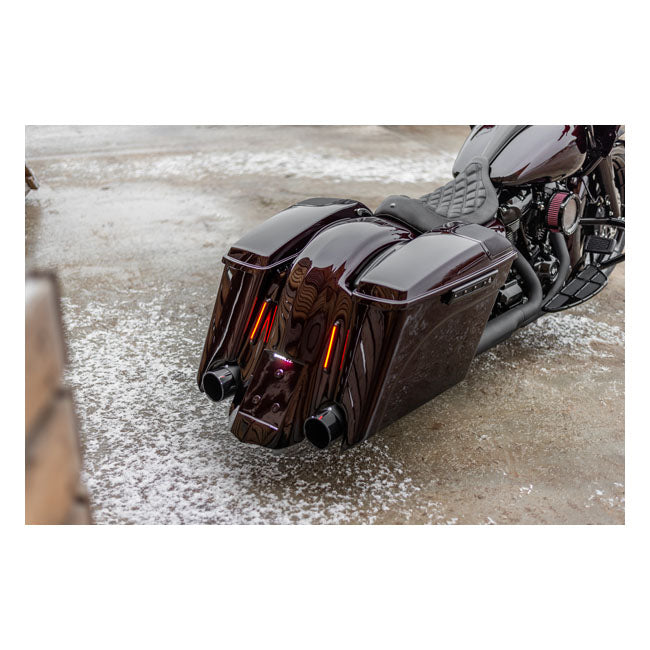 Killer Custom Satulalaukun salpakannet Harley-moottoripyörille