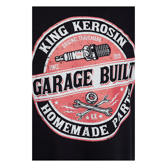 King Kerosin Garage Built t-paita