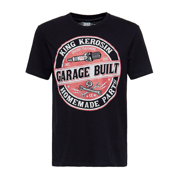 King Kerosin Garage Built t-paita