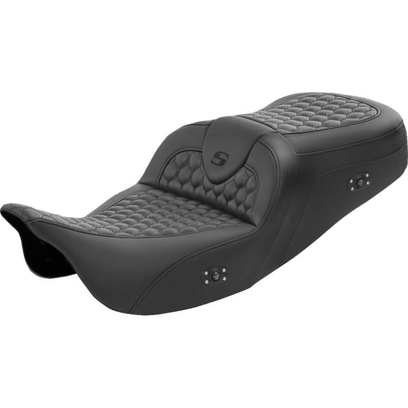 Saddlemen Roadsofa Honeycomb-istuin Harleylle