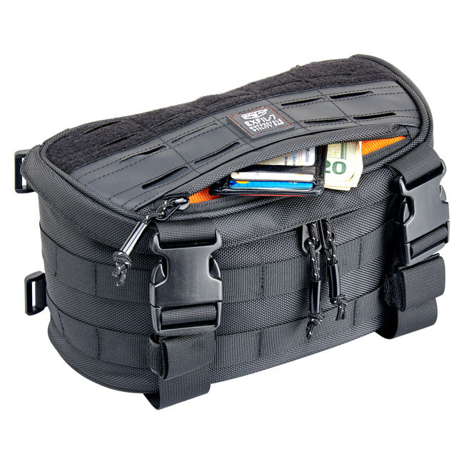 Biltwell EXFIL-7 2.0 moottoripyörän ohjaustangon laukku