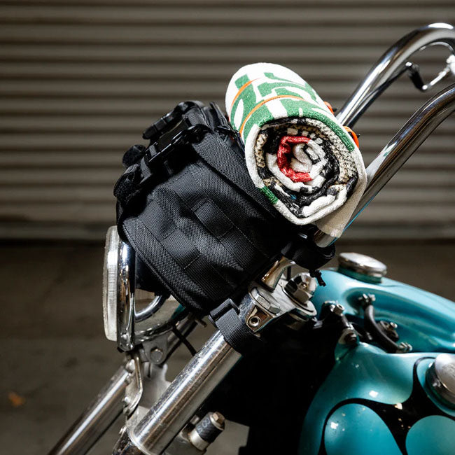 Biltwell EXFIL-7 2.0 moottoripyörän ohjaustangon laukku