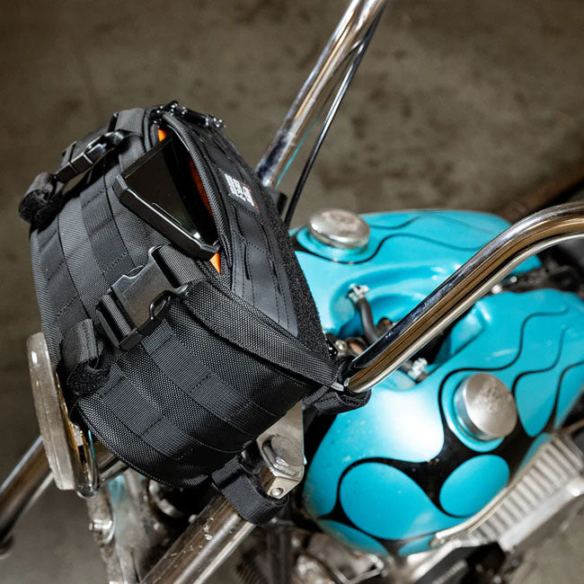 Biltwell EXFIL-7 2.0 moottoripyörän ohjaustangon laukku