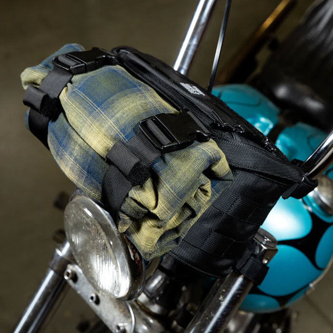 Biltwell EXFIL-7 2.0 moottoripyörän ohjaustangon laukku