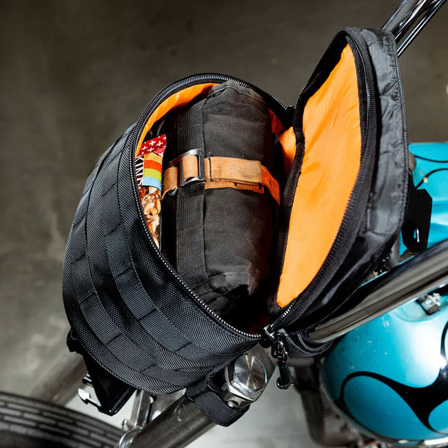 Biltwell EXFIL-7 2.0 moottoripyörän ohjaustangon laukku