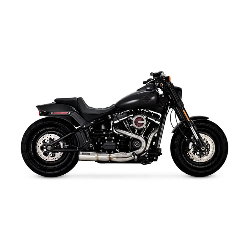 Vance & Hines 2-into-1 ruostumaton Hi-Output-pakoputki Harleylle - 2-into-1 ruostumaton Hi-Output-pakoputki Harleylle