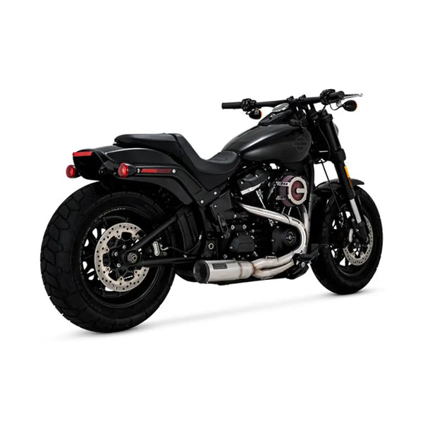 Vance & Hines 2-into-1 ruostumaton Hi-Output-pakoputki Harleylle - 2-into-1 ruostumaton Hi-Output-pakoputki Harleylle