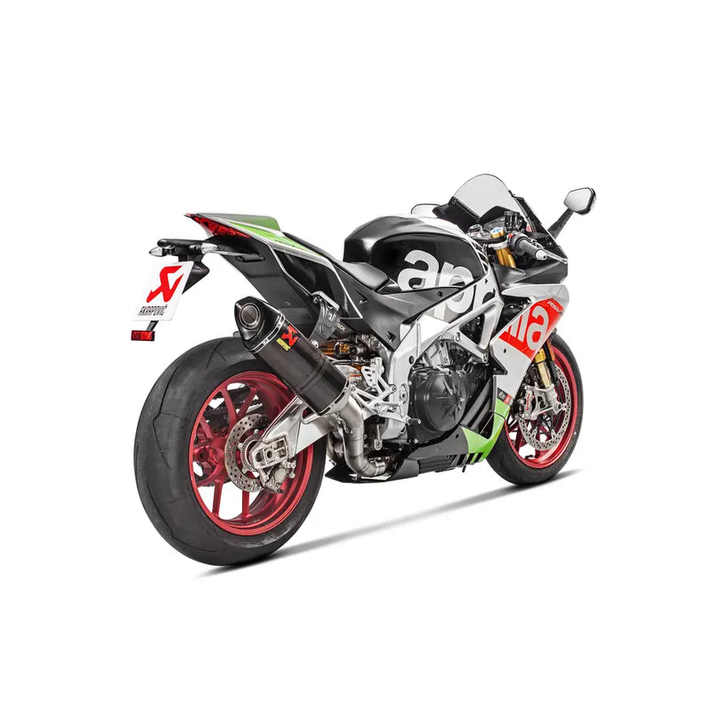 Akrapovic Evolution Line -pakoputkistojärjestelmä Aprilialle