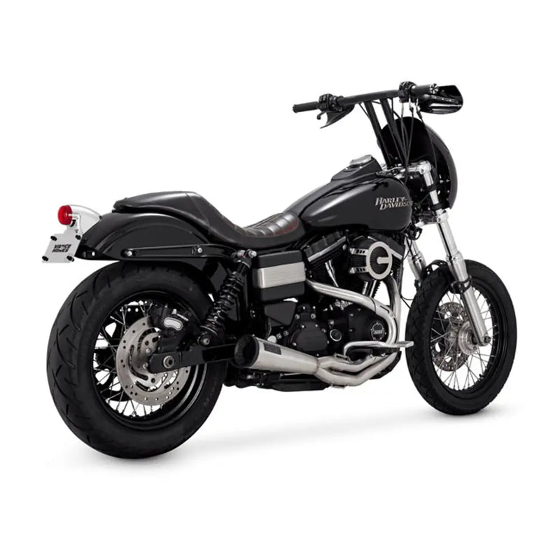 Vance & Hines 2-into-1 ruostumaton Upsweep pakoputki Harleylle - 2-into-1 ruostumaton Upsweep pakoputki Harleylle