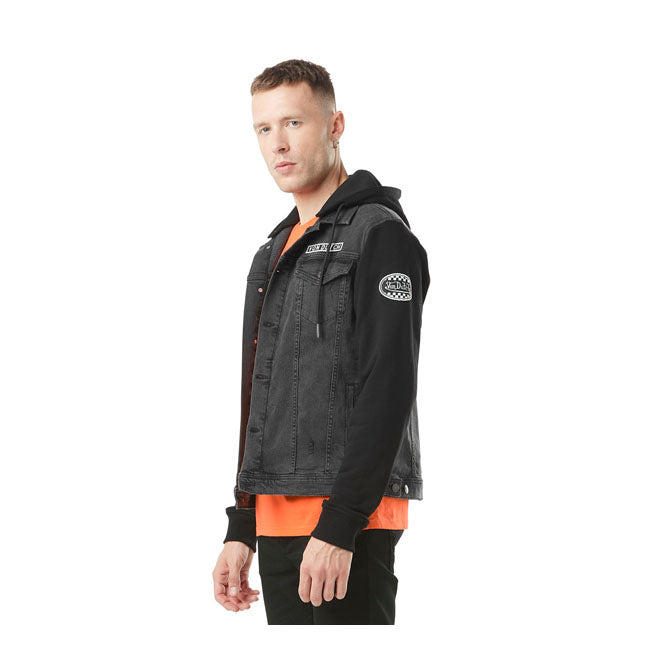 Von Dutch Musta farkkutakki