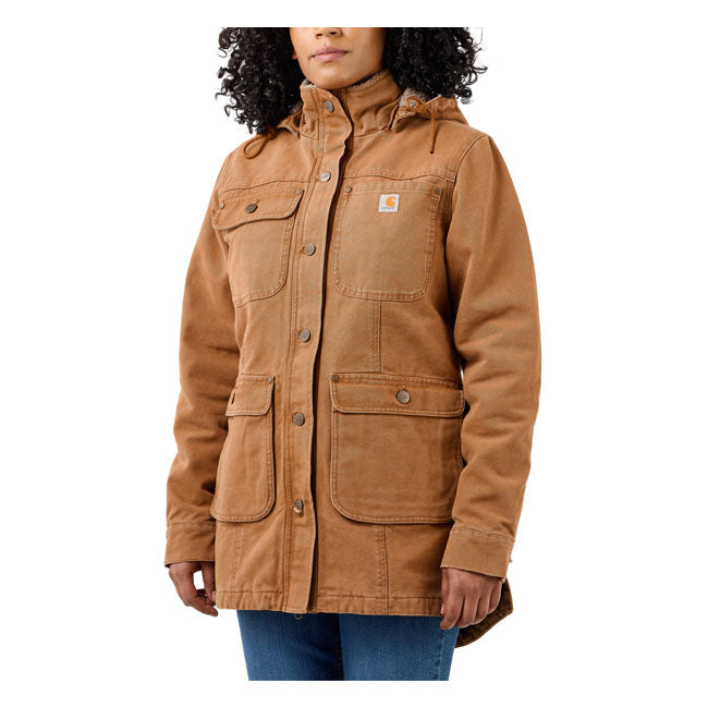Carhartt Löysä istuvuus Weathered Duck takki Ladies